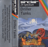 Driller Tanks ZX Spectrum US box art